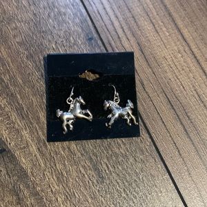 pony earrings